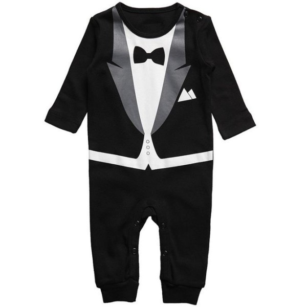 Carra Stylish Tux бебешки гащеризон